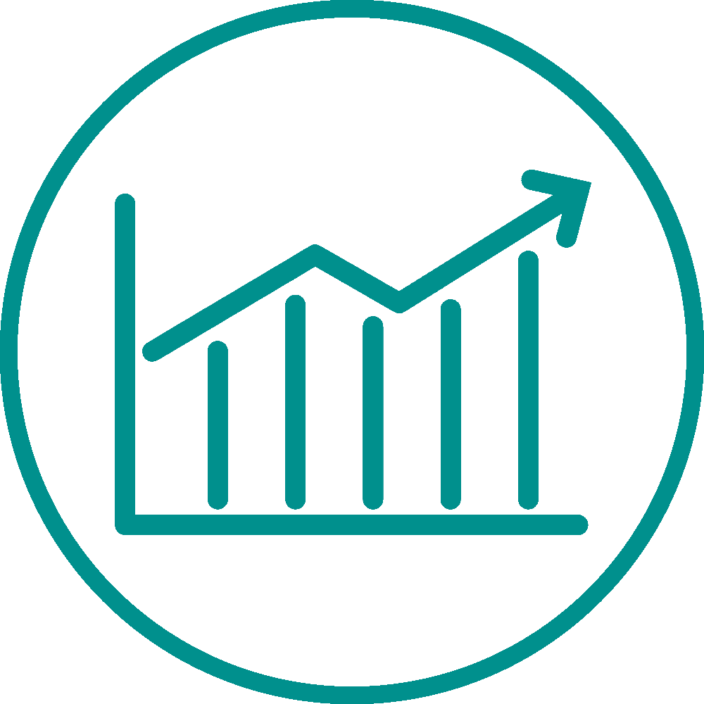 icon chart line